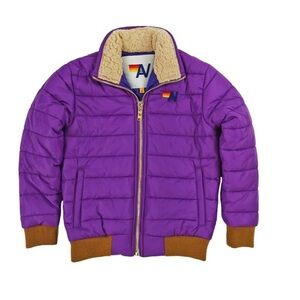 AVIATOR NATION-KID’S SUNBURST JACKET - PURPLE MAGIC - NWT